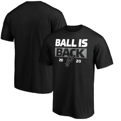 San Antonio Spurs Ball Is Back T-Shirt - Black discount