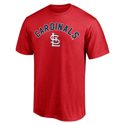 St. Louis Cardinals Personalized Team Winning Streak Name & Number T-Shirt - Red
