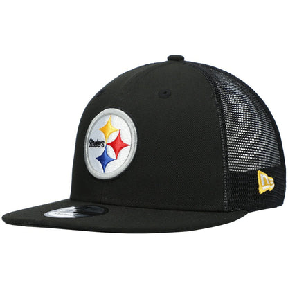 Pittsburgh Steelers New Era Shade Trucker 9FIFTY Snapback Hat - Black outlet