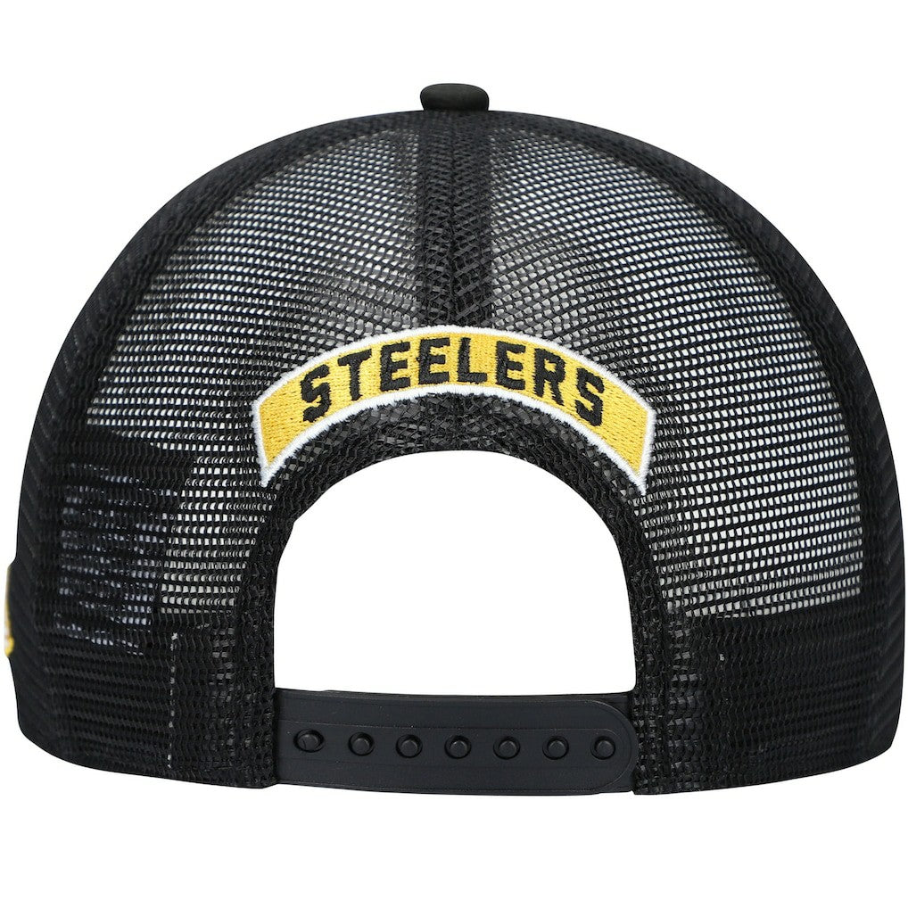 Pittsburgh Steelers New Era Shade Trucker 9FIFTY Snapback Hat - Black outlet