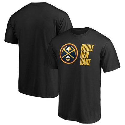 Denver Nuggets Whole New Game Team T-Shirt sale - Black cheap