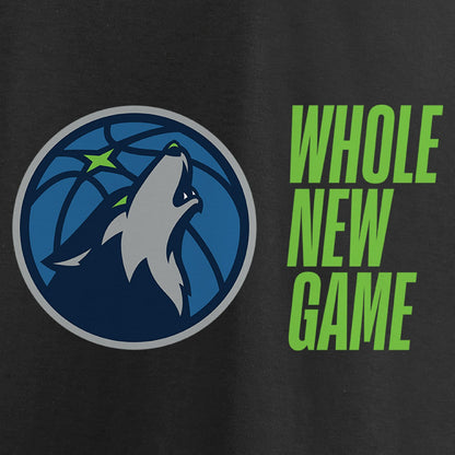Minnesota Timberwolves Whole New Game Team T-Shirt - Black sale