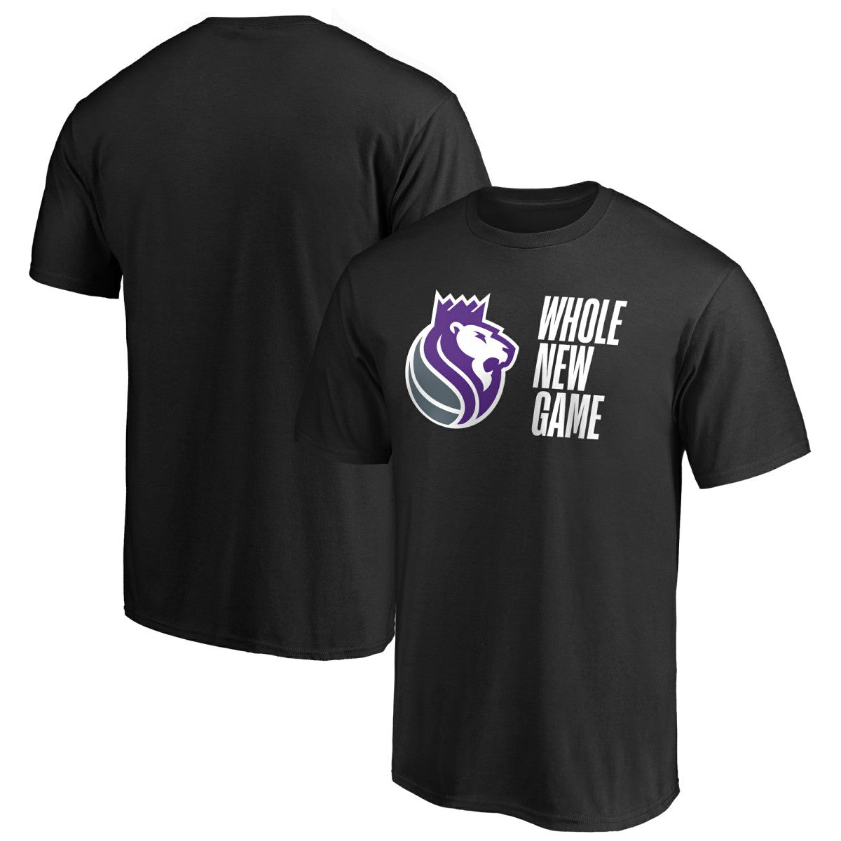 Sacramento Kings Whole New Game Team T-Shirt - Black shop