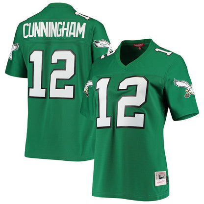 Randall Cunningham Philadelphia Eagles Women's 1990 Legacy Replica Jersey - Kelly Green cheap