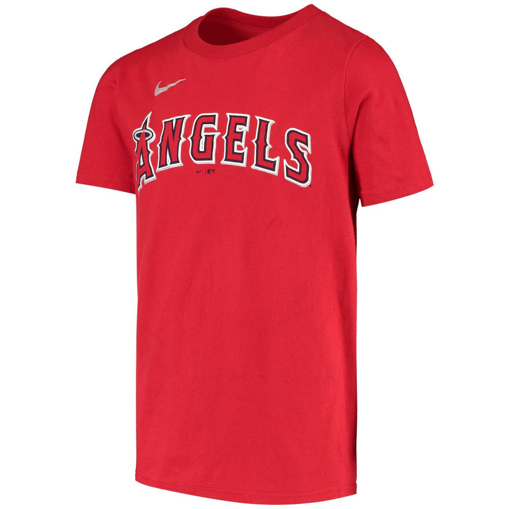 Anthony Rendon Los Angeles Angels Youth Name & Number T-Shirt - Red | Nike