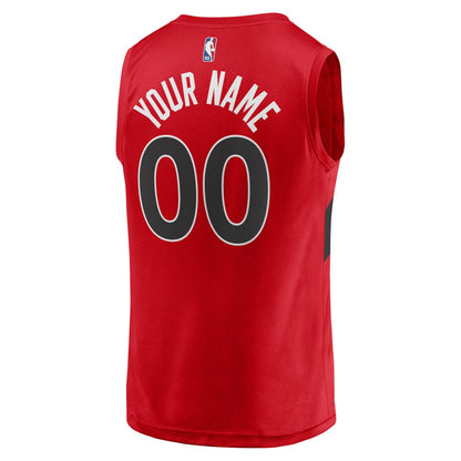Toronto Raptors Youth Fast Break Replica Custom Jersey - Icon Edition - Red | Fanatics sale