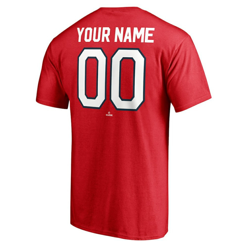 Washington Nationals Cooperstown Winning Streak Personalized Name & Number T-Shirt - Red