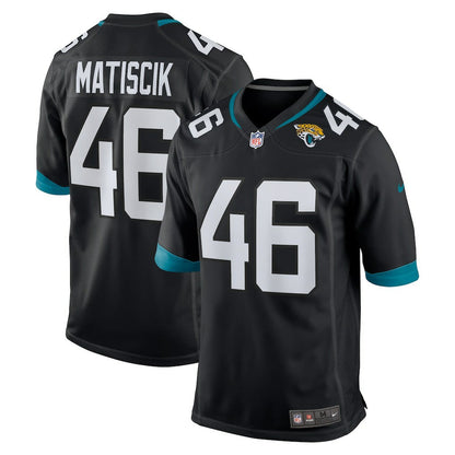 Ross Matiscik Jacksonville Jaguars Alternate Game Jersey - Black | Nike on sale