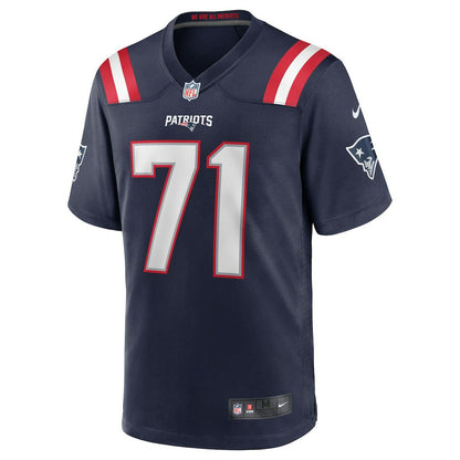 Mike Onwenu New England Patriots Team Game Jersey - Navy | Nike outlet
