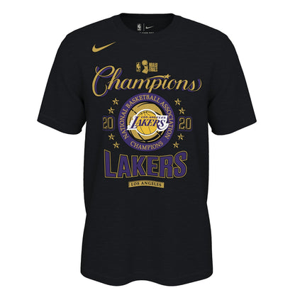 Los Angeles Lakers 2020 NBA Finals Champions Locker Room T-Shirt - Black | Nike outlet