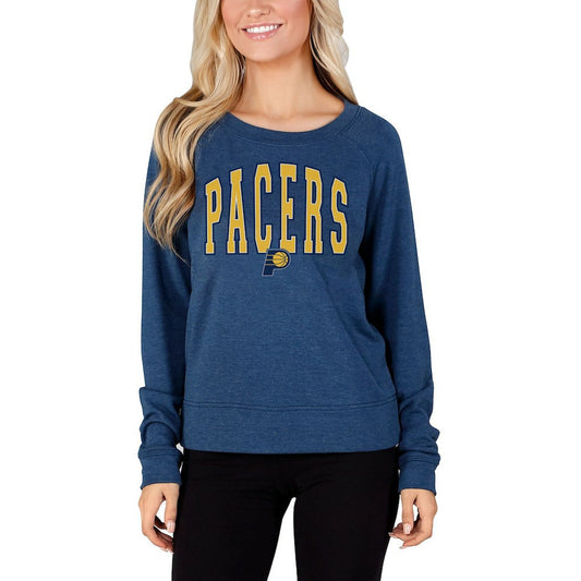 Indiana Pacers Concepts Sport Women's Mainstream Terry Long Sleeve Top - Navy outlet