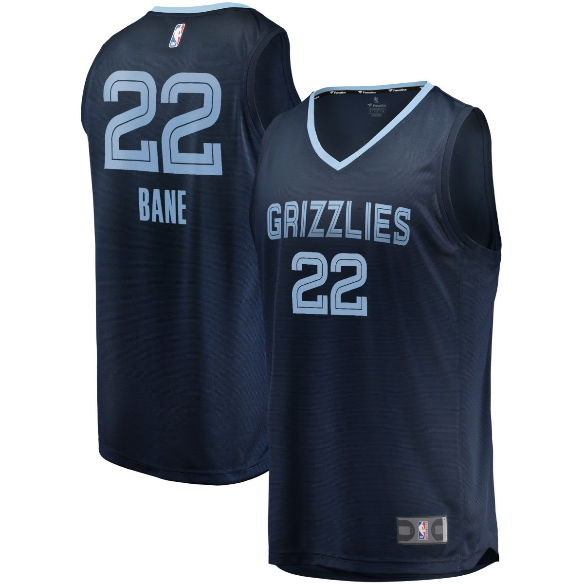 Desmond Bane Memphis Grizzlies 2020 NBA Draft First Round Pick Fast Break Replica Jersey Navy - Icon Edition | Fanatics cheap