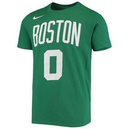 Jayson Tatum Boston Celtics Youth Logo Name & Number Performance T-Shirt - Kelly Green | Nike shop
