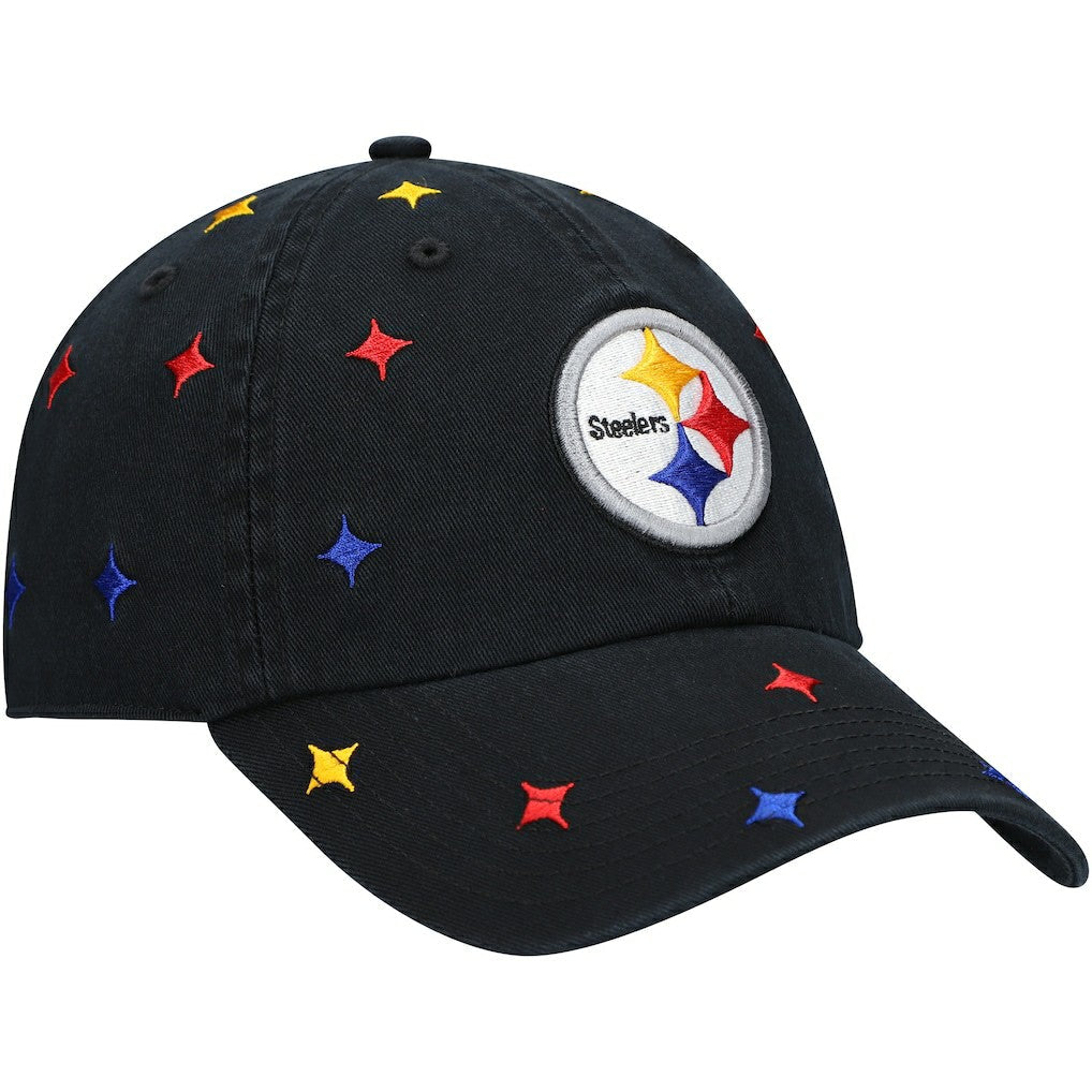 Pittsburgh Steelers '47 Women's Multi Confetti Clean Up Adjustable Hat - Black sale