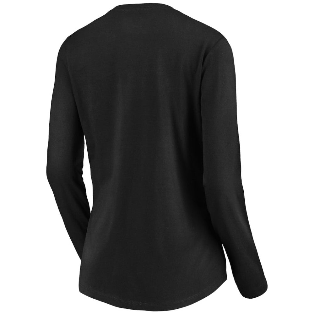 Chicago White Sox Women's Core Distressed Team Long Sleeve T-Shirt - Black