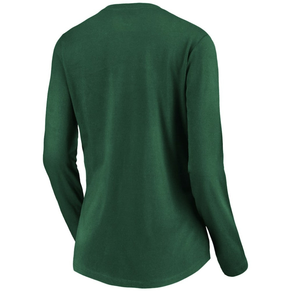 Athletics Women's Core Distressed Team Long Sleeve T-Shirt - Green