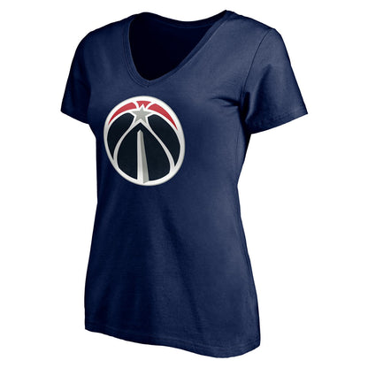 Washington Wizards Women's Playmaker Personalized Name & Number V-Neck T-Shirt - Navy for sale