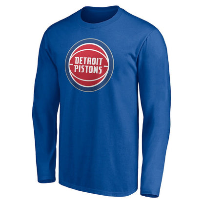 Detroit Pistons Playmaker Personalized Name & Number Long Sleeve T-Shirt sale - Blue outlet