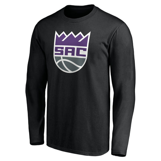 Sacramento Kings Playmaker Personalized Name & Number Long Sleeve T-Shirt - Black cheap