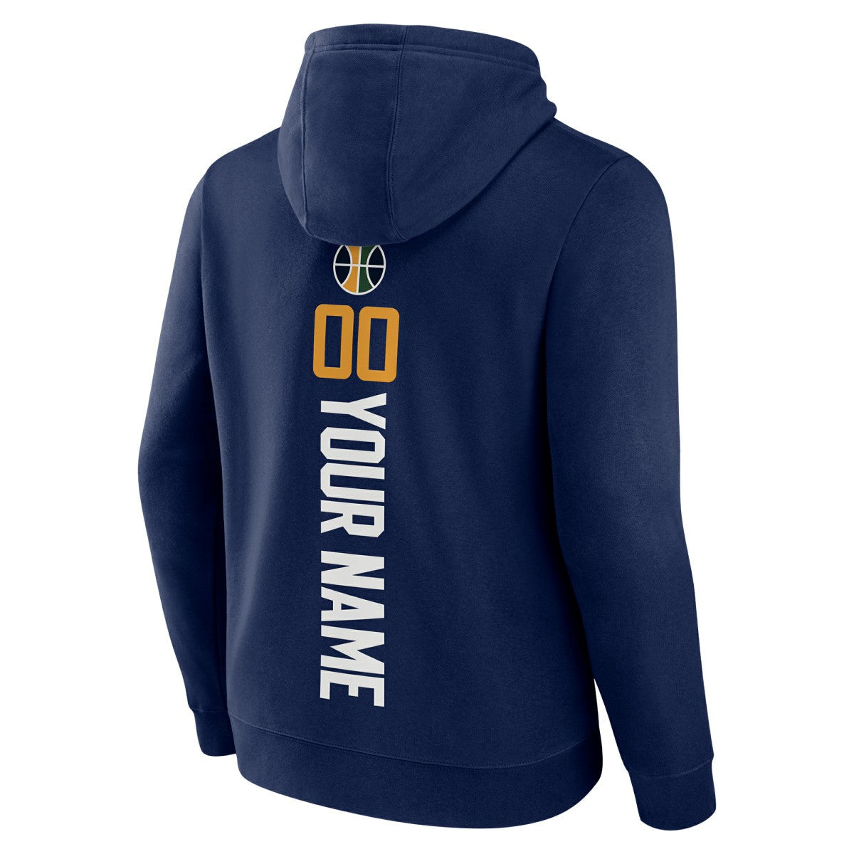 Utah Jazz Playmaker Personalized Name & Number Pullover Hoodie - Navy on sale