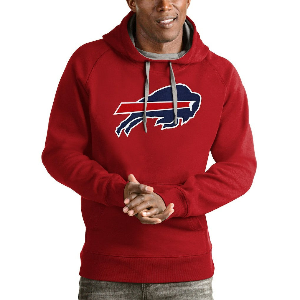 Buffalo Bills Antigua Victory Pullover Hoodie - Red discount
