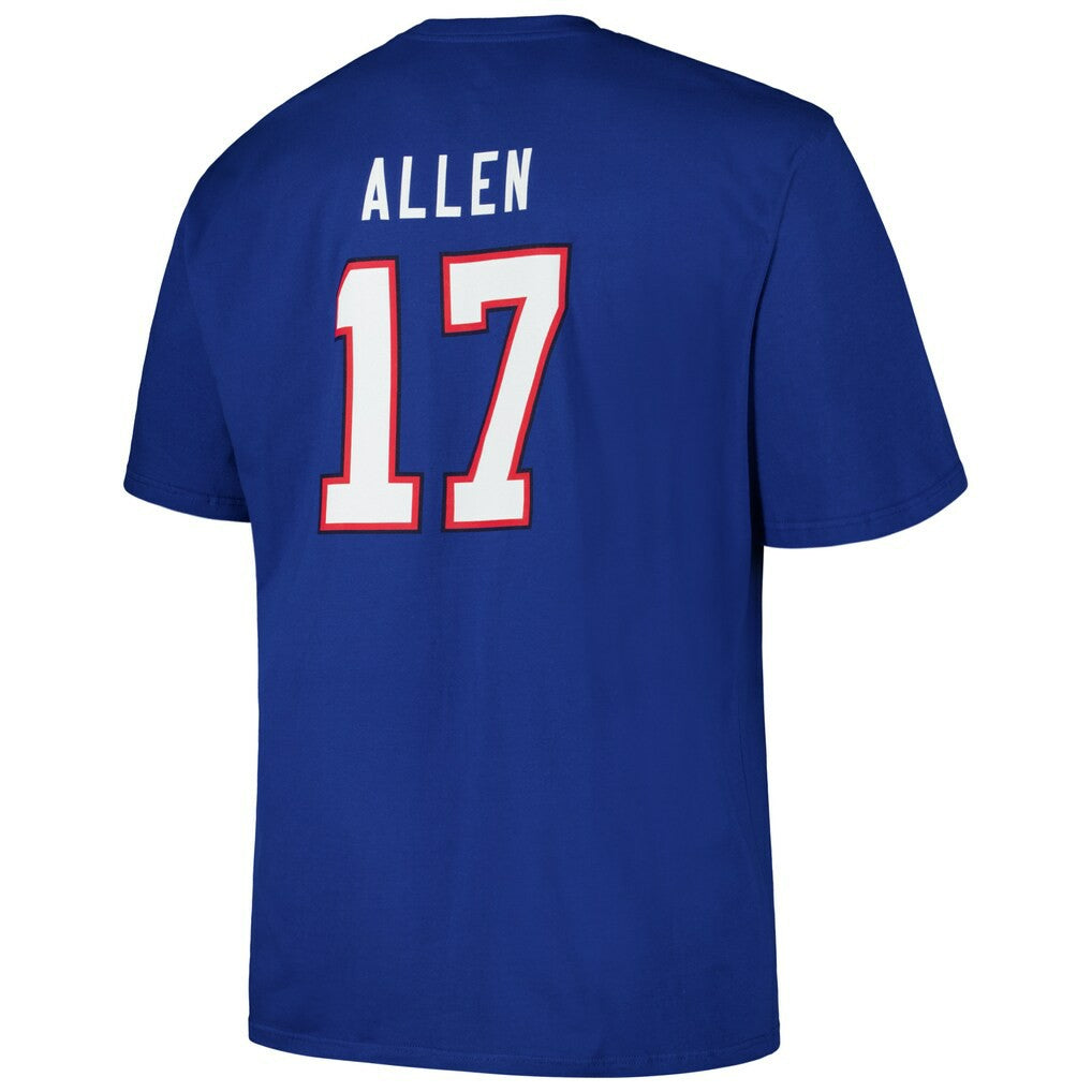 Josh Allen Buffalo Bills Big & Tall Player Name & Number T-Shirt - Royal online