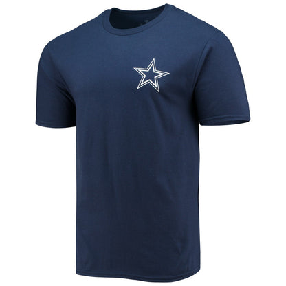 Dallas Cowboys #1 Dad T-Shirt - Navy cheap