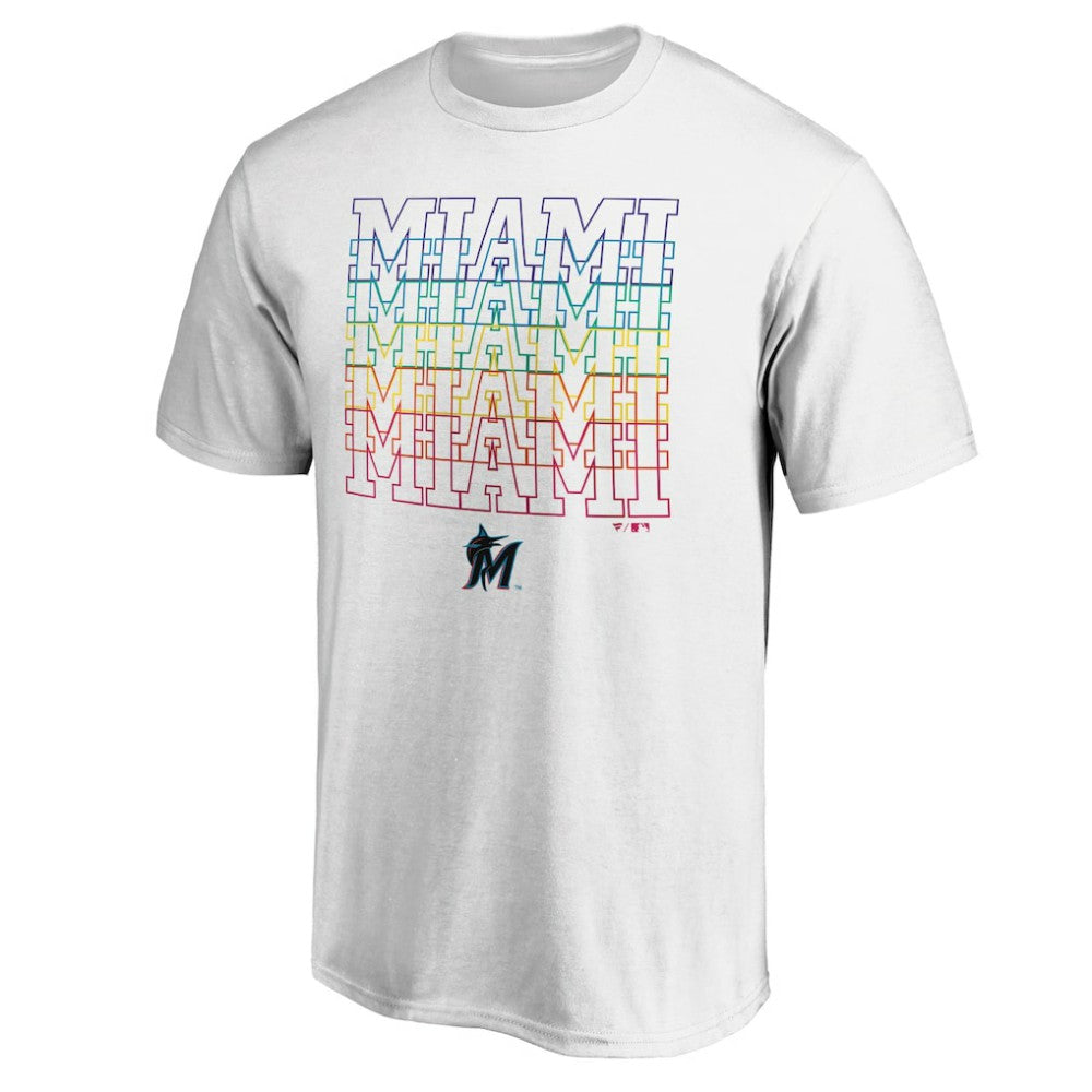 Miami Marlins City Pride T-Shirt - White