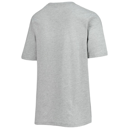 Alonzo Mourning Miami Heat Youth Hardwood Classics King of the Court Player T-Shirt - Heathered Gray | Mitchell & Ness outlet
