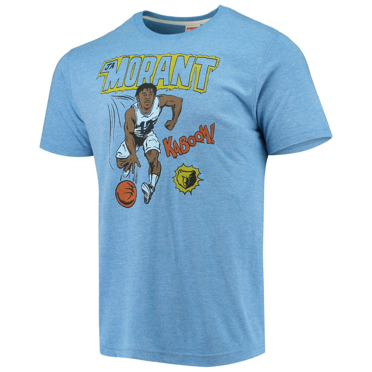 Ja Morant Memphis Grizzlies Homage Comic Book Player Tri-Blend T-Shirt - Light Blue cheap