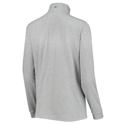 Tampa Bay Buccaneers Vineyard Vines Women's Sankaty Shep Half-Zip Pullover Top - Heather Gray online