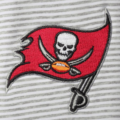 Tampa Bay Buccaneers Vineyard Vines Women's Sankaty Shep Half-Zip Pullover Top - Heather Gray online