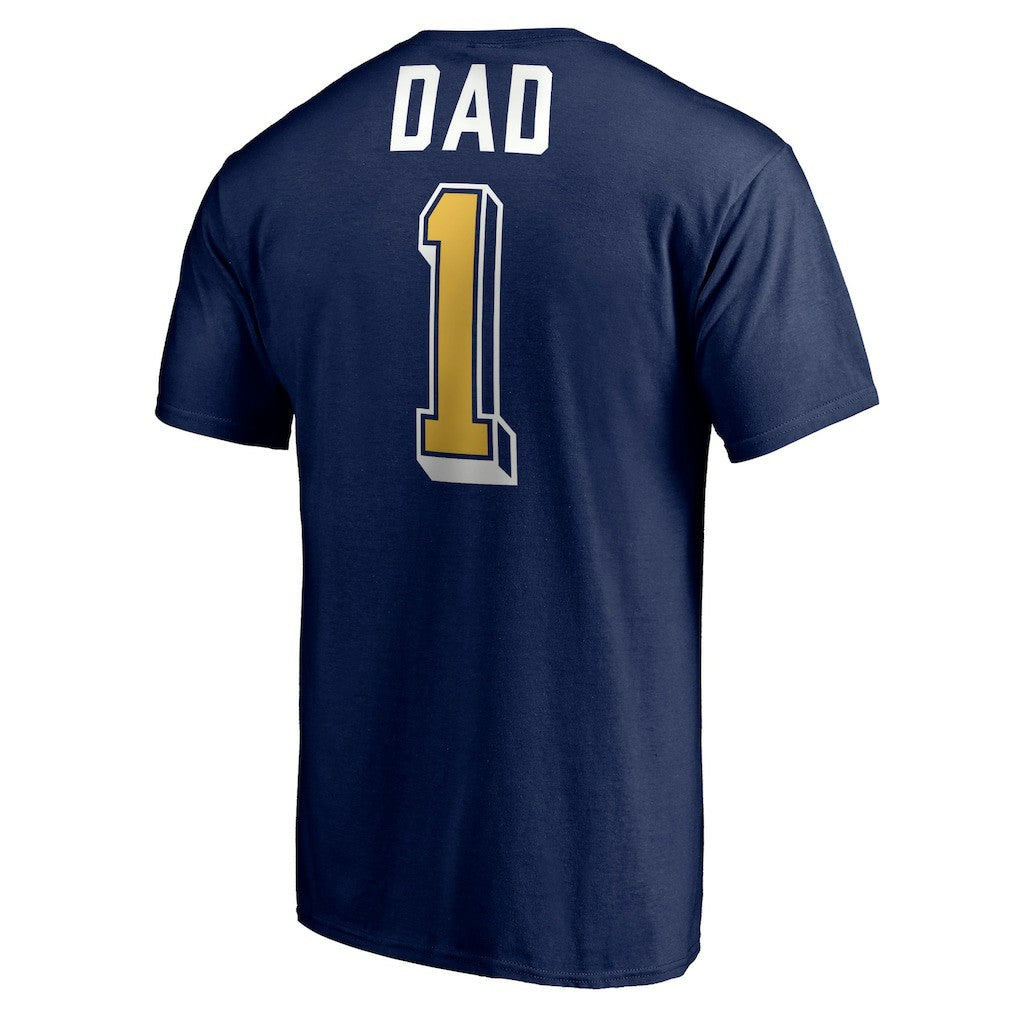 Indiana Pacers Number One Dad T-Shirt - Navy shop