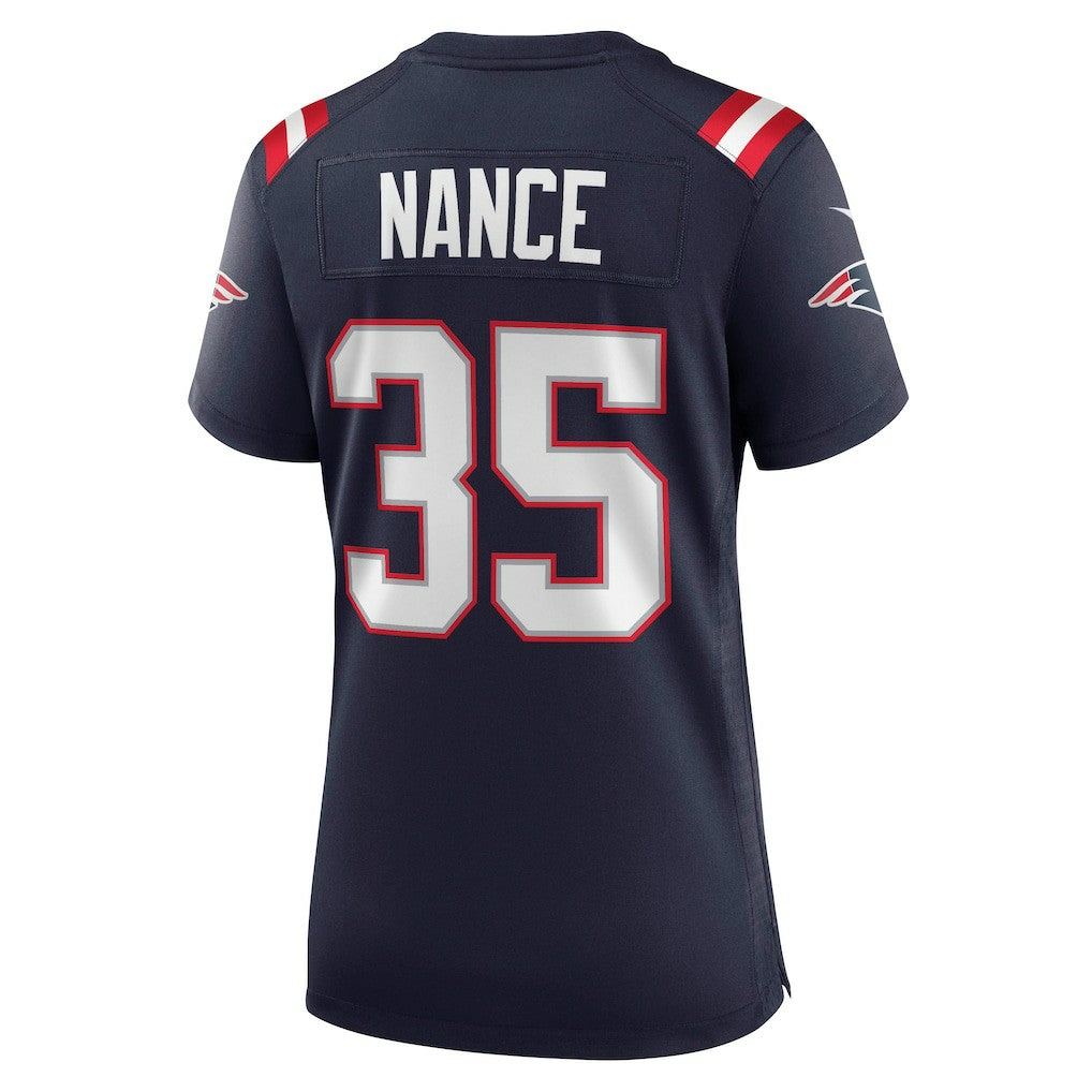 Jim Nance New England Patriots Women's Retired Player Jersey - Navy | Nike discount
