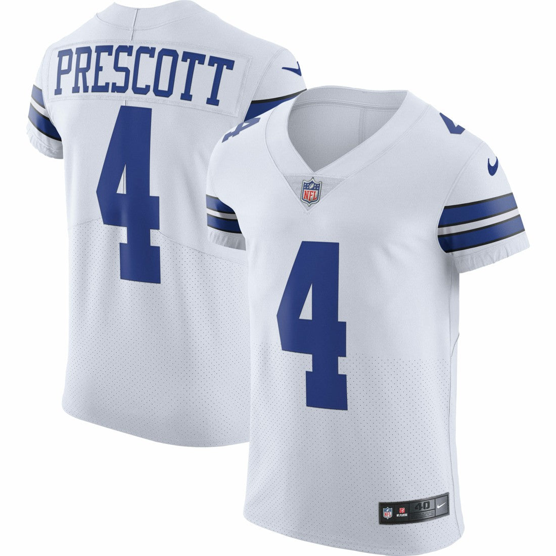 Dak Prescott Dallas Cowboys Vapor Elite Player Jersey - White | Nike on sale