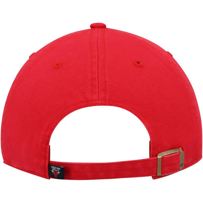 Chicago Bulls '47 Core Logo Clean Up Adjustable Hat - Red | 47 brand sale
