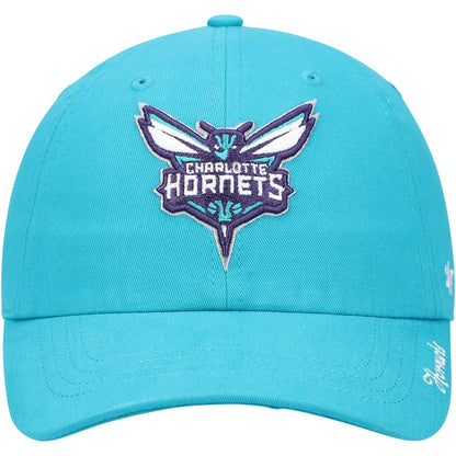Charlotte Hornets '47 Women's Miata Clean Up Logo Adjustable Hat - Teal | 47 brand on sale