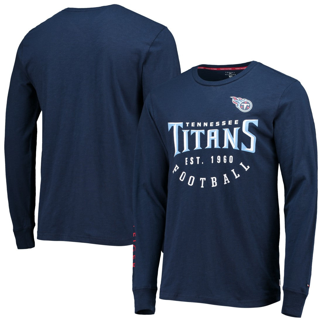 Tennessee Titans Tommy Hilfiger Peter Long Sleeve T-Shirt - Navy cheap