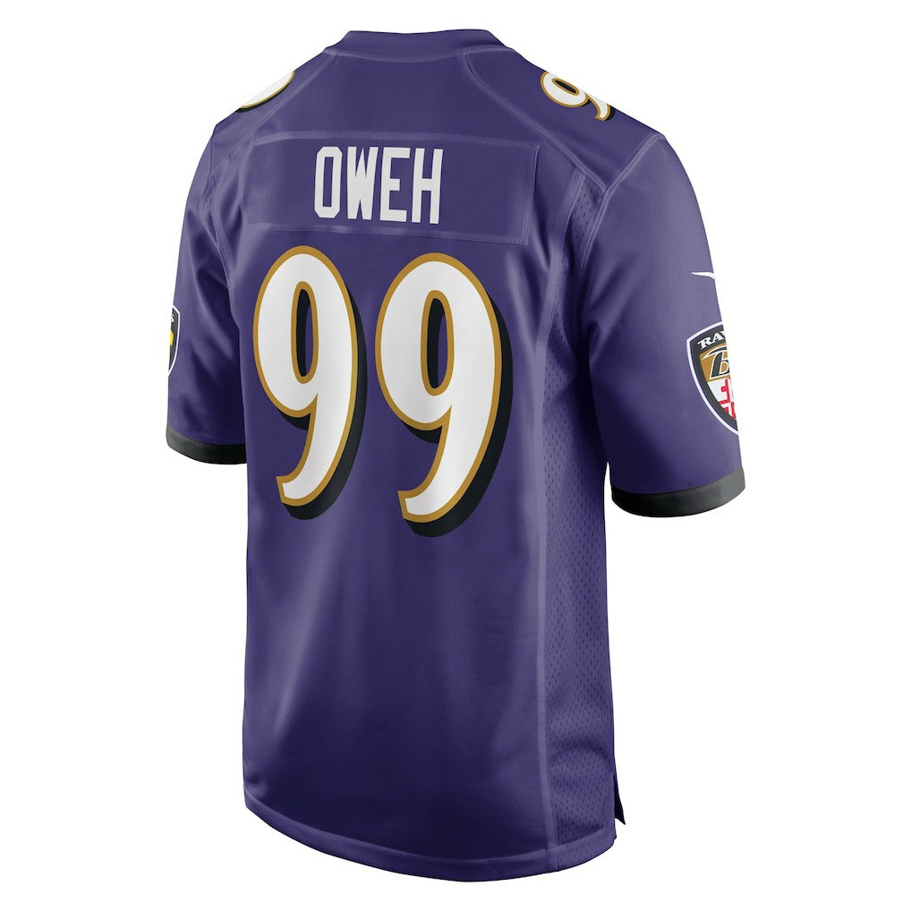 Odafe Oweh Baltimore Ravens Game Jersey - Purple | Nike sale