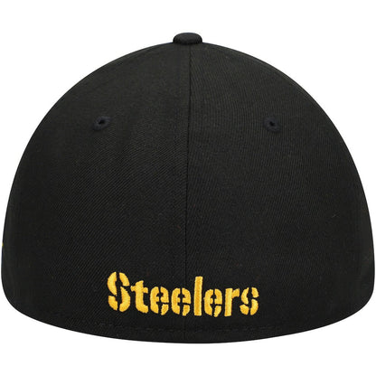 Pittsburgh Steelers New Era Omaha Low Profile 59FIFTY Fitted Hat - Black cheap
