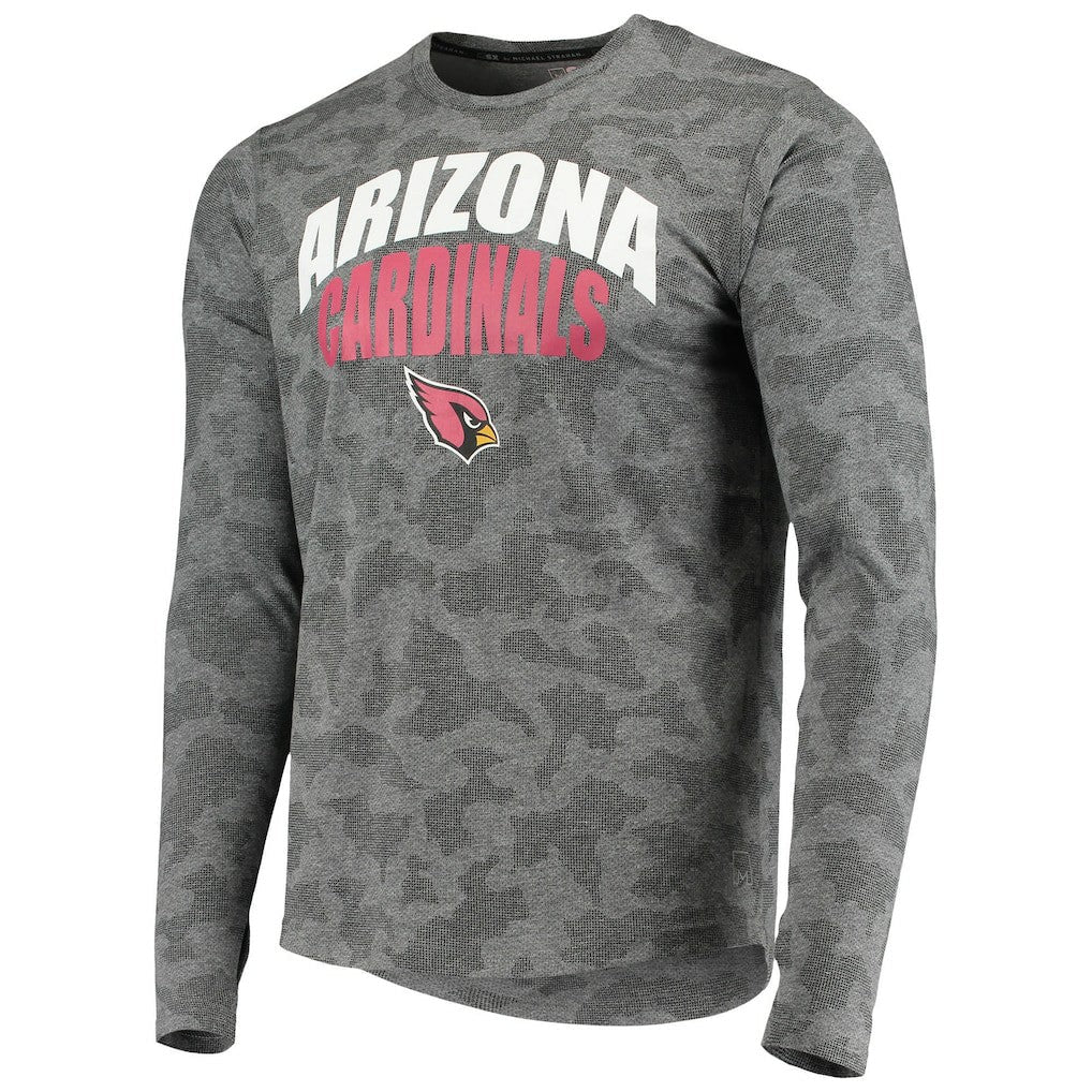 Arizona Cardinals MSX by Michael Strahan Camo Performance Long Sleeve T-Shirt - Black discount