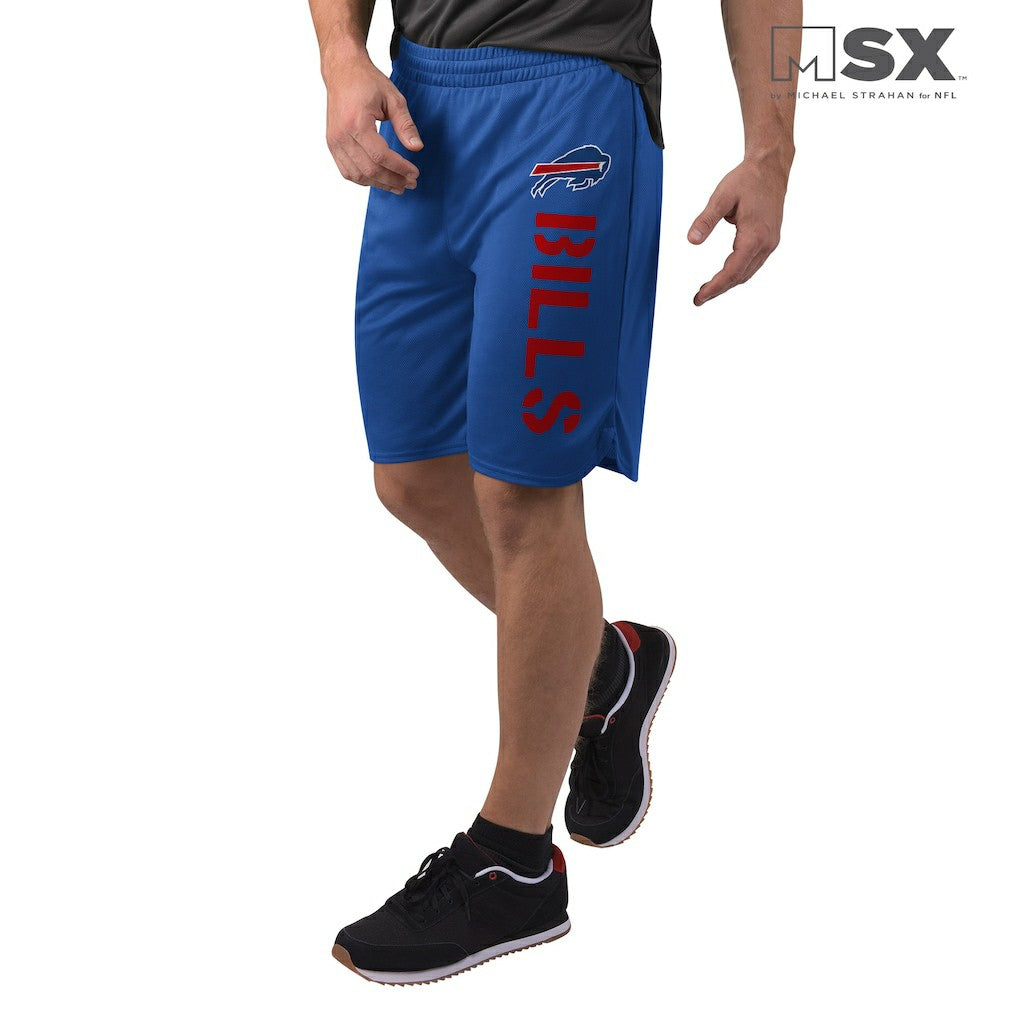 Buffalo Bills MSX by Michael Strahan Training Shorts - Royal sale