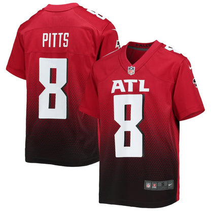Kyle Pitts Sr. Atlanta Falcons Youth Game Jersey - Red | Nike for sale