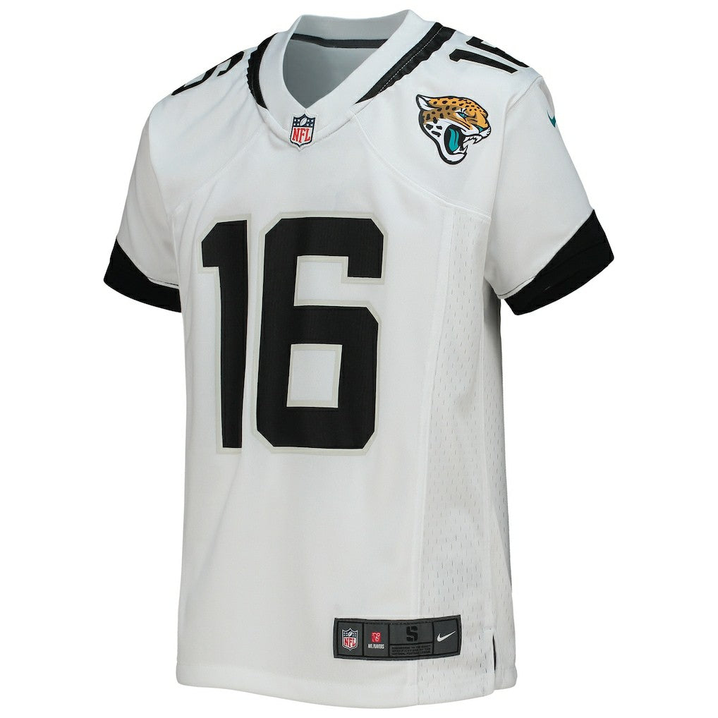 Trevor Lawrence Jacksonville Jaguars Youth Game Jersey - White | Nike for sale