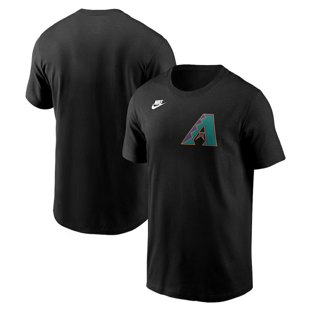 Arizona Diamondbacks Cooperstown Collection Wordmark T-Shirt - Black | Nike