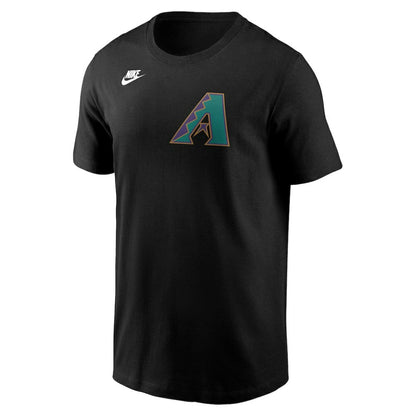 Arizona Diamondbacks Cooperstown Collection Wordmark T-Shirt - Black | Nike