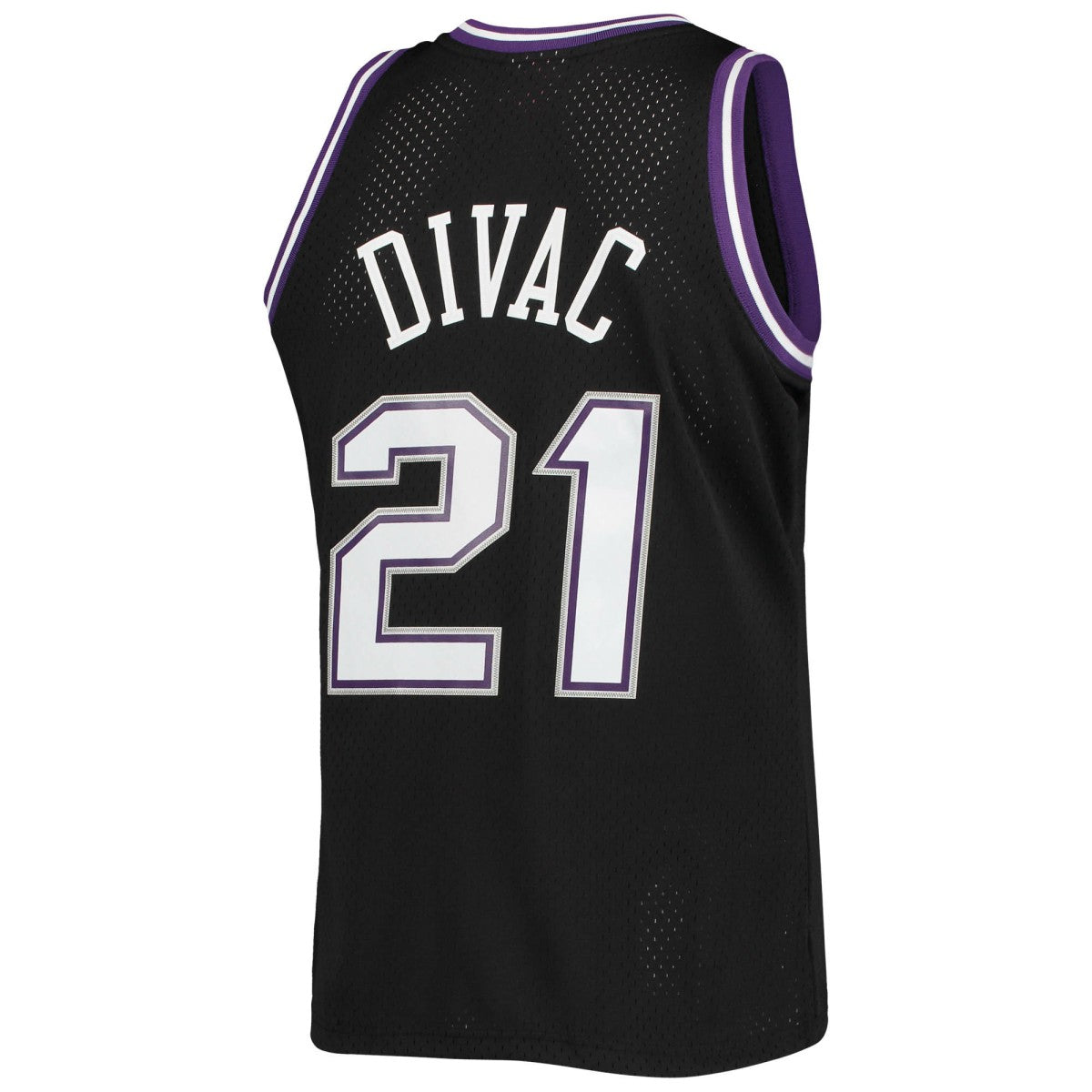 Vlade Divac Sacramento Kings 2000/01 Hardwood Classics Swingman Jersey - Black | Mitchell & Ness cheap