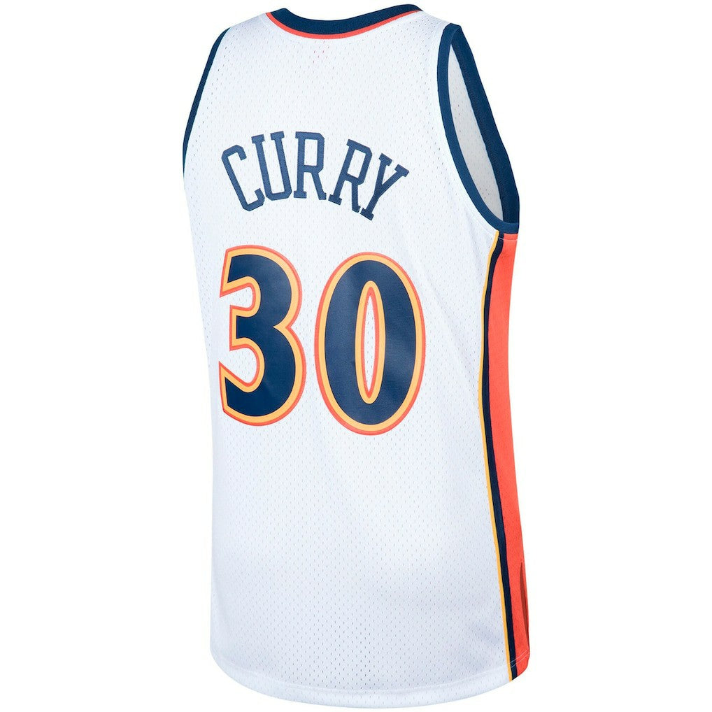 Stephen Curry Golden State Warriors Hardwood Classics Swingman Jersey sale - White | Mitchell & Ness sale