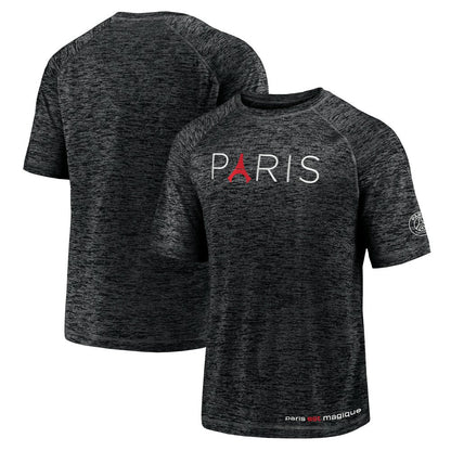 Paris Saint-Germain Tower Space-Dye Raglan T-Shirt - Black | Fanatics online