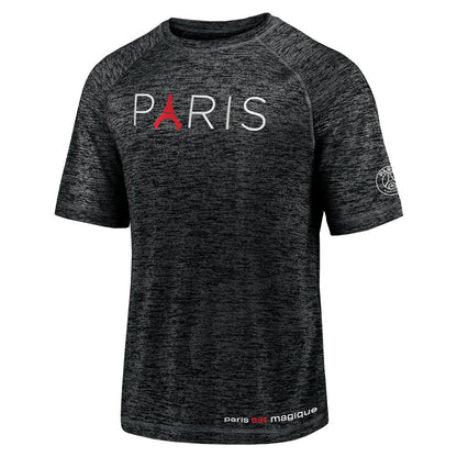 Paris Saint-Germain Tower Space-Dye Raglan T-Shirt - Black | Fanatics online
